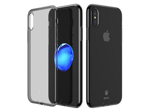 محافظ ژله ای بیسوس آیفون Baseus Simple Series Ultra Slim With Pluggy Case Apple iPhone X