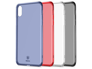 محافظ ژله ای بیسوس آیفون Baseus Simple Series Ultra Slim Anti Fall Case Apple iPhone X