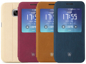 کیف چرمی بیسوس Baseus Terse Leather Case Samsung S7