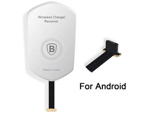 گیرنده شارژر وایرلس بیسوس Baseus QI Wireless micro USB Charging Receive