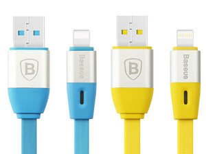 کابل شارژ و انتقال داده بیسوس Baseus Intelligent Power-off LED lightning Cable