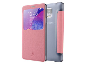 کیف چرمی بیسوس Baseus Leather Case Samsung Galaxy Note 4