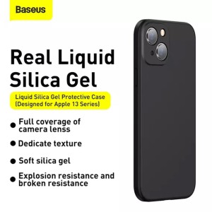 قاب سیلیکونی آیفون 13 بیسوس Baseus Apple iPhone 13 Liquid Silica Gel Case ARYT000001
