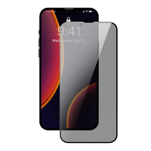 گلس حریم شخصی آیفون 13 مینی تمام صفحه بیسوس(پک 2 تایی)Apple iPhone 13 Mini Baseus Crack Resistant SGQP020301