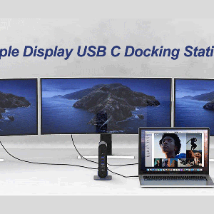 پاورهاب 17 پورت بیسوسBaseus 17 in 1 Pro 4 Monitors Docking Station WKSP090013