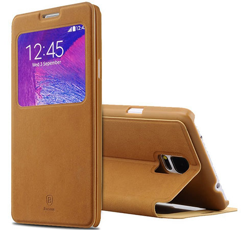 کیف چرمی بیسوس Baseus Leather Case Samsung Galaxy Note 4