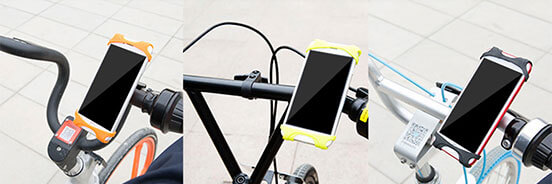 نگهدارنده گوشی مارک بیسوس قابل استفاده برای دوچرخه های مختلف