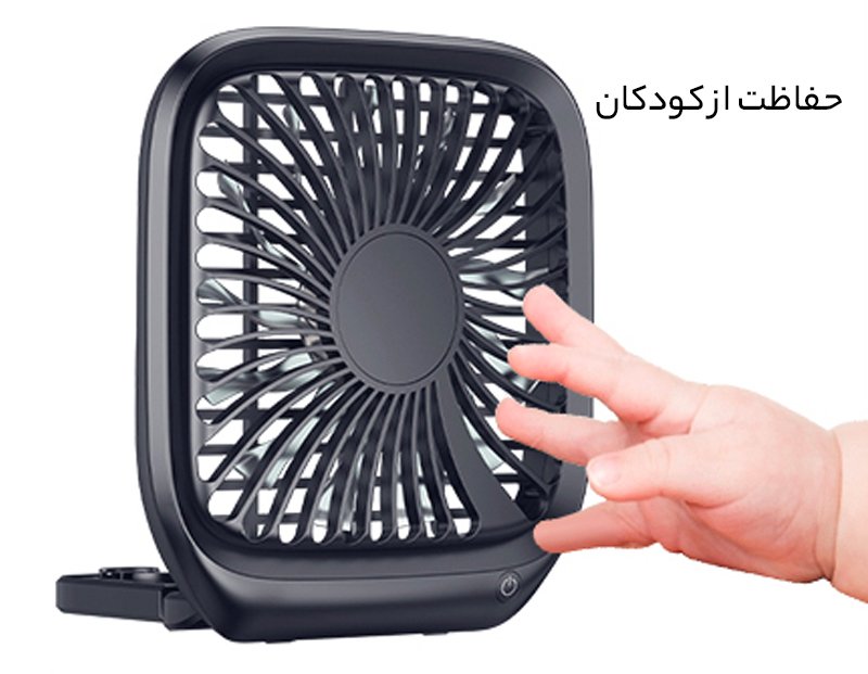 پنکه رومیزی و داخل خودرو بیسوس Baseus Car USB Fan