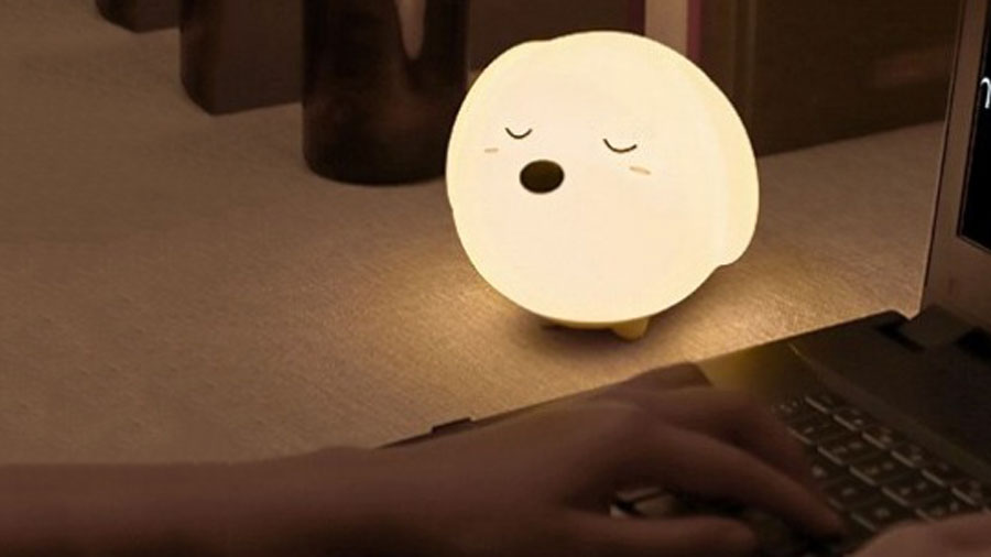 چراغ خواب عروسکی بیسوس مدل Baseus Cute Series Doggie Silicone Night Light قابل استفاده در تمام محیط های خانگی