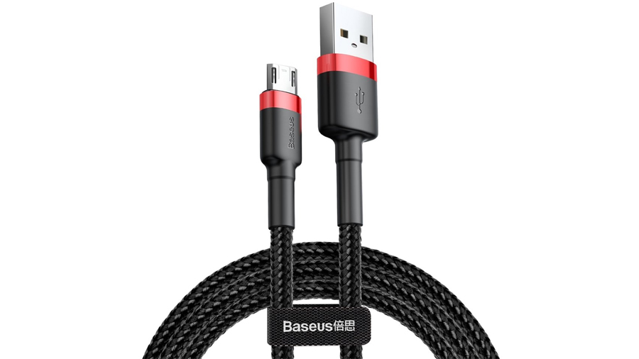 کابل شارژ سه متری میکرو یو اس بی بیسوس Baseus Cafule Cable 3M micro USB