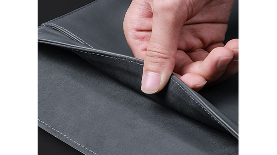 کیف چرمی مخصوص مک بوک بیسوس Baseus Traction Computer Bag پوشش داخلی از جیر