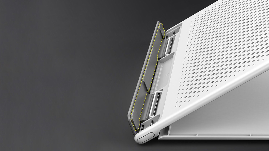 استند لپ تاپ تا 15 اینچ بیسوس Baseus Mesh Portable Laptop Stand 15inch جلوگیری از لغزش لپتاپ