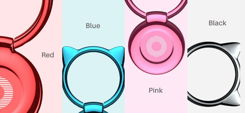 حلقه نگهدارنده گوشی بیسوس Cat Ear Ring Bracket