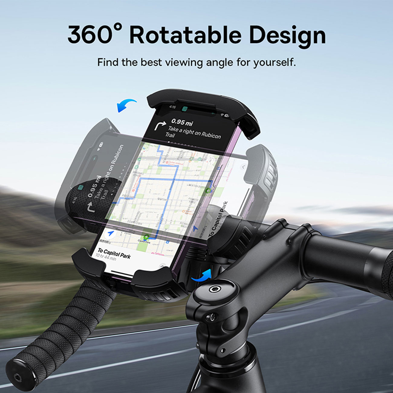 نگهدارنده موتور بیسوس با چرخش 360 درجه