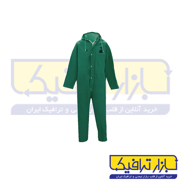 لباس یکسره ضد اسید پرومکس رنگ سبز