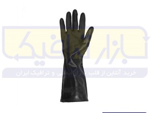 دستکش نیتریلی ساق کوتاه ماپا