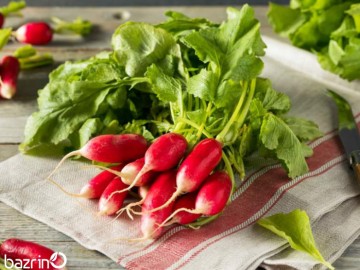 بذر تربچه کشیده دو رنگ