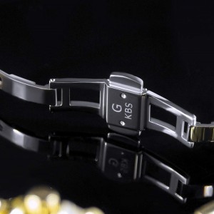 ساعت مچی عقربه ای زنانه جی کی بی اس مدل SN-2406-GG