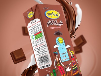 شیر کاکائونوشیدنی خوشمزه و مغذی