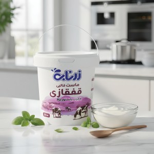 ماست قفقازی 1/5 با  بسته بندی (IML)