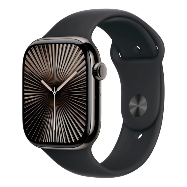 ساعت هوشمند اپل سری 10 مدل Apple Watch Series 10 Titanium Gold 46mm در بروزکالا