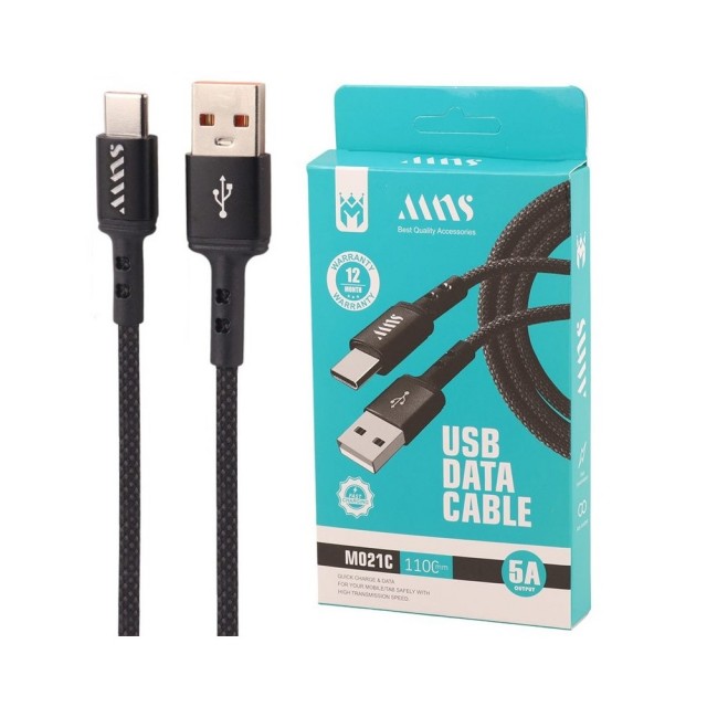 کابل شارژ ام ان اس مدل  MNS  USB Type-C Cable 110cm M017C در  بروزکالا