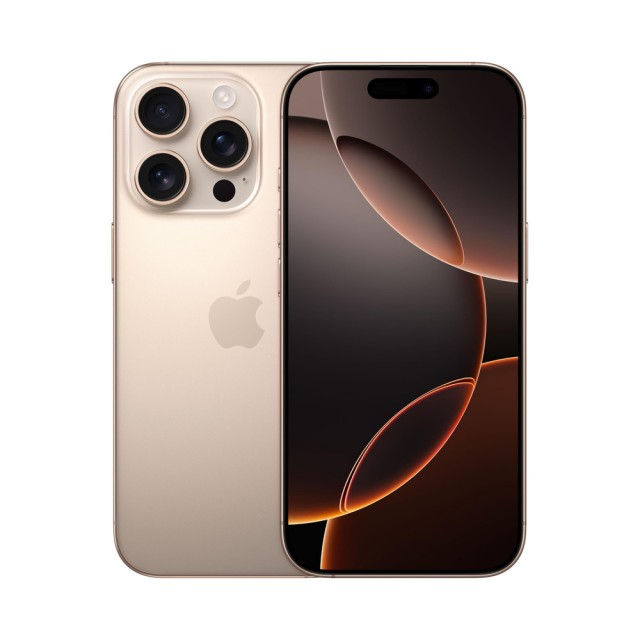 گوشی موبایل اپل مدل Apple Iphone 16 Pro Desert Titanium ظرفیت 128 گیگابایت در بروزکالا