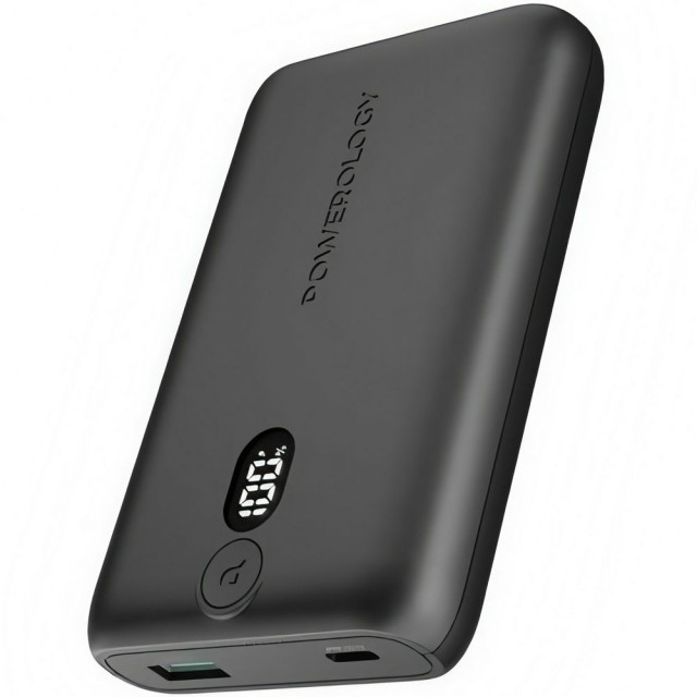 پاوربانک پاورولوژی مدل Powerology Onyx PD Power Bank PPBCHA18  ظرفیت 10050 میلی آمپر ساعت در بروزکالا