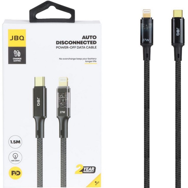 کابل شارژ USB به لایتنینگ جی بی کیو مدل JBQ CA-610 طول 1 متر در بروزکالا