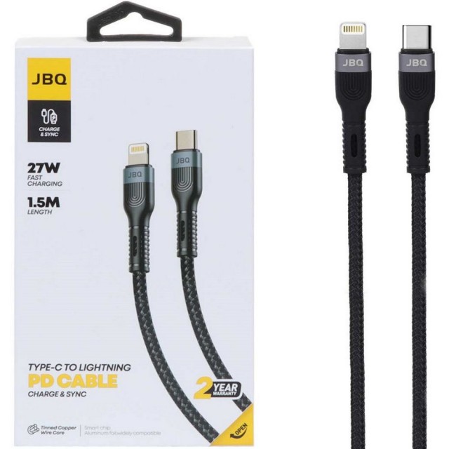 کابل شارژ Type-C به لایتنینگ جی بی کیو مدل JBQ CA-1130 طول 2 متر در بروزکالا