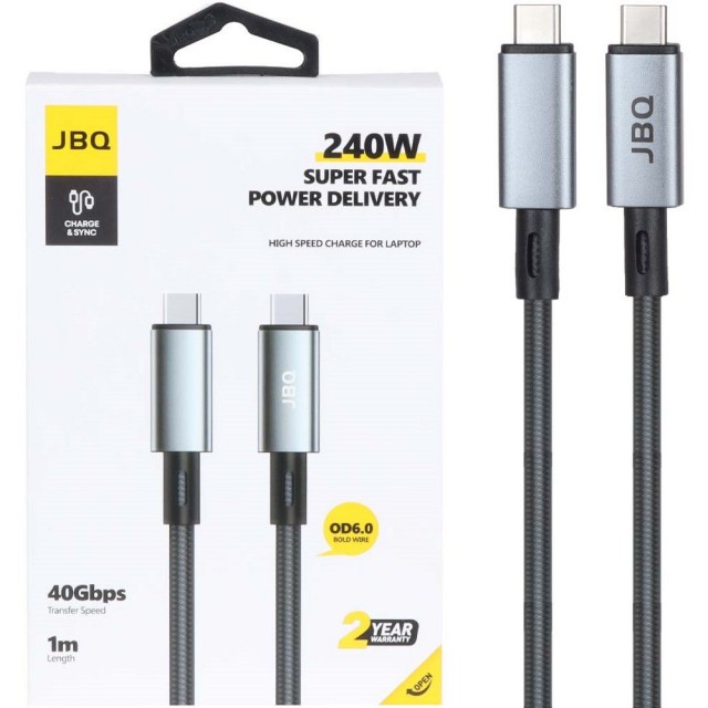 کابل شارژ Type-C به Type-C جی بی کیو مدل JBQ CA-1100 طول 1.5 متر در بروزکالا
