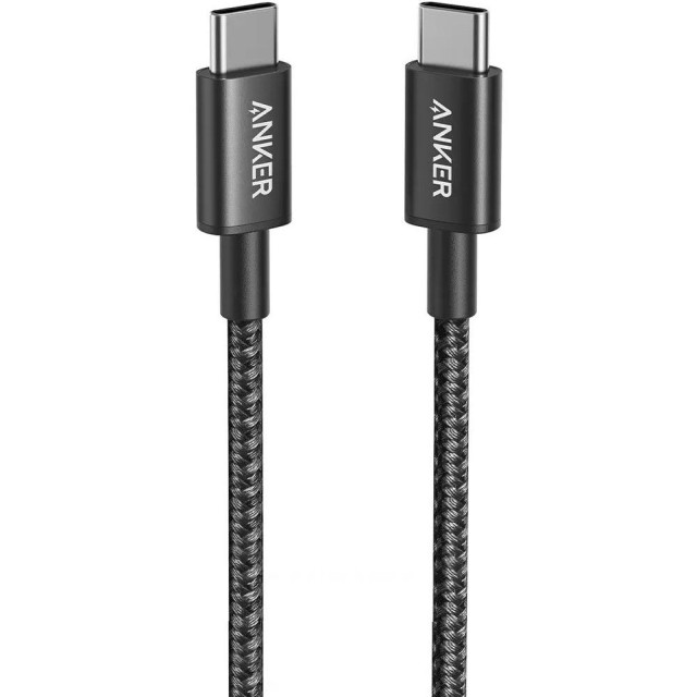 کابل شارژ Type-C به Type-C گرین لاین مدل Green Lion Braided Cable GNBRUC2UCBK طول 1 متر در بروزکالا