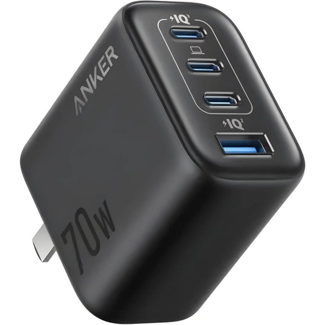شارژر دیواری انکر مدل Anker Zolo Charger 70W A121CP11 در برزوکالا