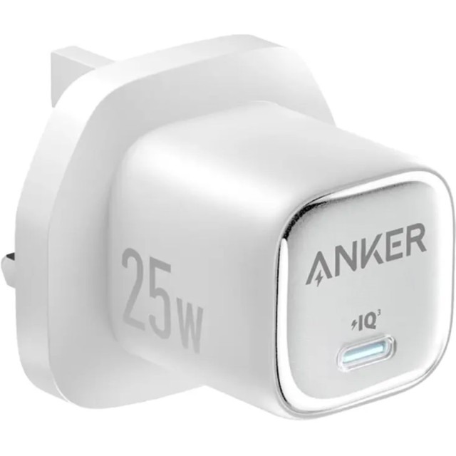 شارژر دیواری انکر مدل Anker Compact Charger 25W A2656K21 در برزوکالا