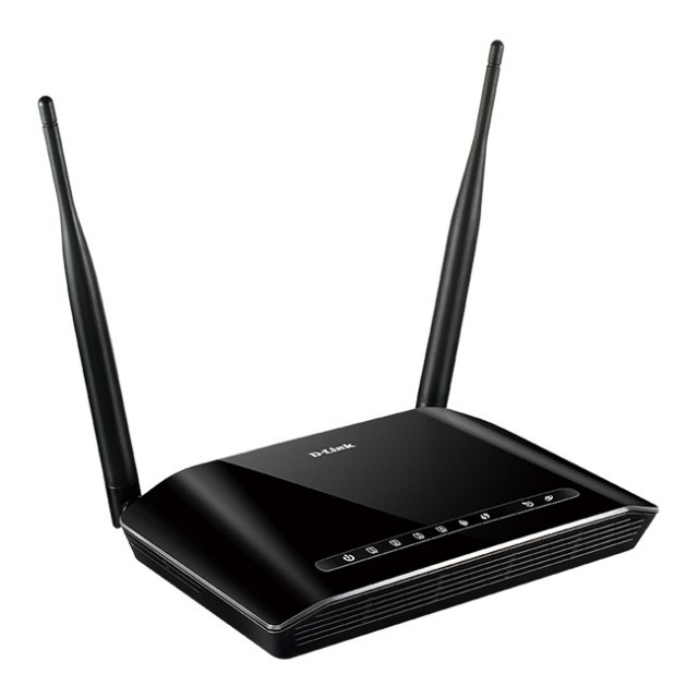 مودم روتر ADSL2 Plus بی‌ سیم N300 دی-لینک مدل DSL-2740U