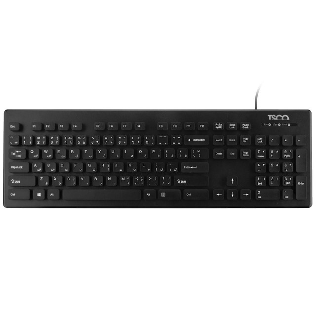 کیبورد تسکو مدل TK8022 با حروف فارسی