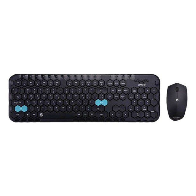 کیبورد و ماوس بی سیم بیاند مدل BMK-8300RF با حروف فارسی در بروزکالا