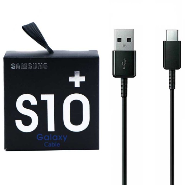کابل تبدیل USB به USB-C مدل+ Galaxy S10 طول 1 متر