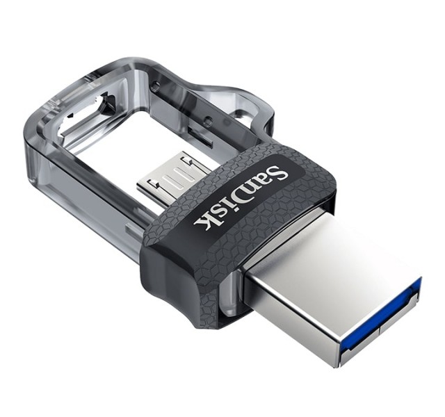 فلش مموری سن دیسک مدل Ultra Dual Drive M3.0 ظرفیت 16 گیگابایت