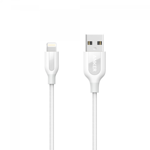 کابل تبدیل USB به لایتنینگ انکر مدل A8121 PowerLine Plus طول 0.9 متر