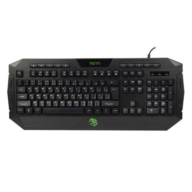 کیبورد تسکو مدل TSCO TK 8124 با حک حروف فارسی