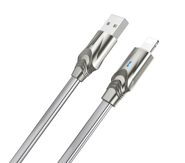 کابل تبدیل USB به لایتنینگ بروفون مدل BOROFONE BU12  طول 1.2 متر در بروزکالا