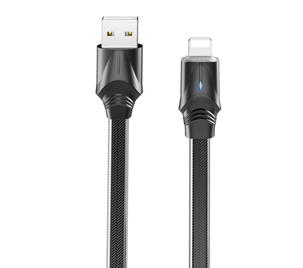 کابل تبدیل USB به لایتنینگ بروفون مدل BOROFONE BU12  طول 1.2 متر در بروزکالا