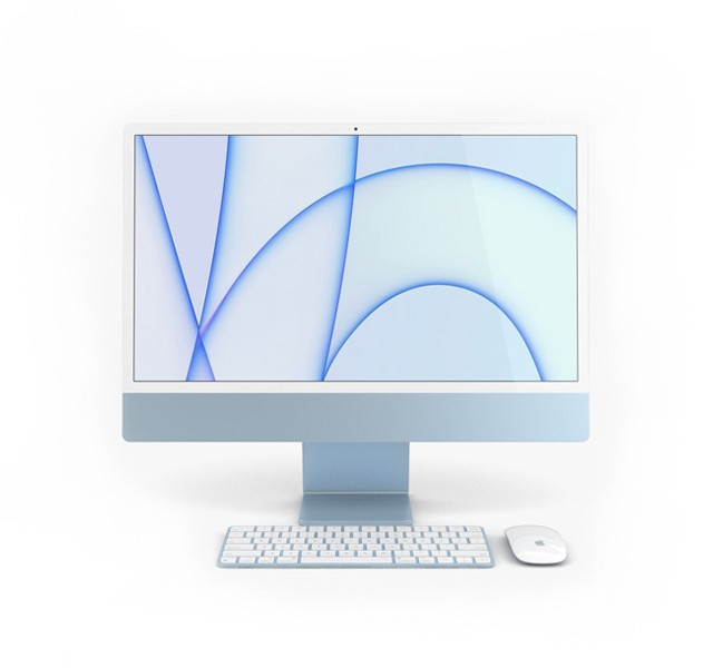 آی مک مدل Apple Imac  CTO 2021  24inch (1TB ssd) در بروزکالا