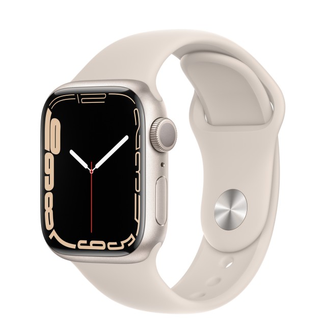 ساعت هوشمند اپل سری 7 سایز 41 با بند سیلیکون نایک میدنایت مدل Apple Watch S7 Nike Midnight 41mm در بروزکالا