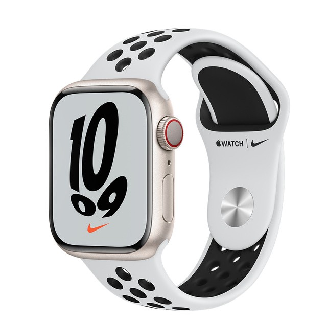 ساعت هوشمند اپل سری 7 سایز 41 با بند سیلیکون سبز مدل Apple Watch S7 Green 41mm در بروزکالا