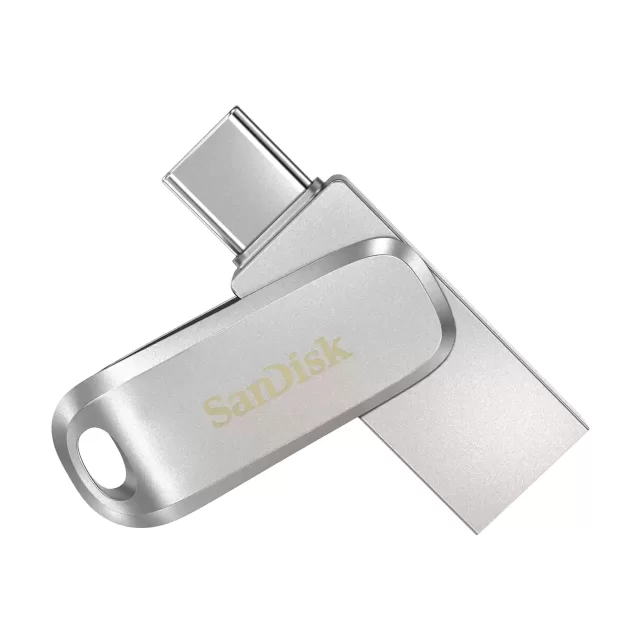 فلش مموری سن دیسک مدل Sandisk Ultra dual drive Luxe Type-c ظرفیت 128 گیگابایت در بروزکالا.webp