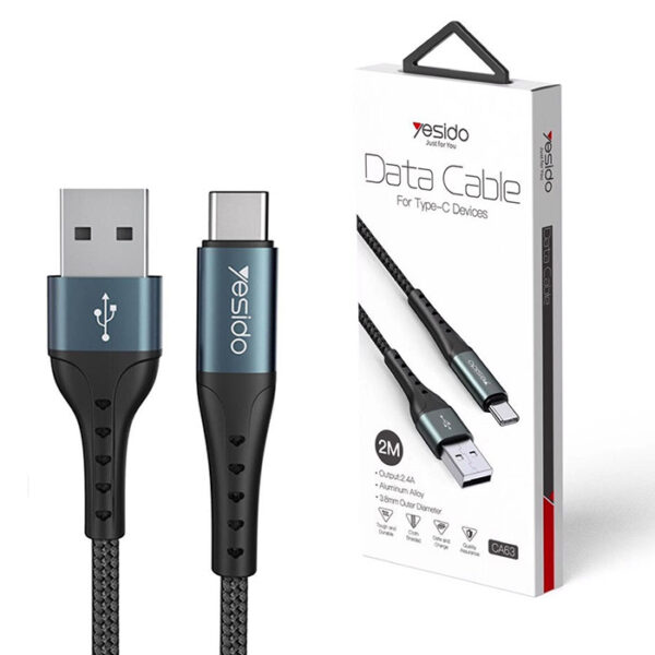 کابل تبدیل USB به USB-C مدل yesido CA63 در بروزکالا