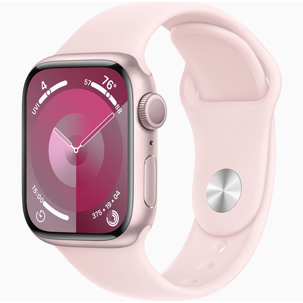 ساعت هوشمند اپل سری 9 سایز 41 پینک مدل Apple Watch S9 PINK 41mm در بروزکالا