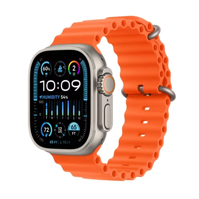 ساعت هوشمند اپل سری اولترا 2 سایز 49 Apple Watch Ultra 2 Titanium Black 49mm در بروزکالا